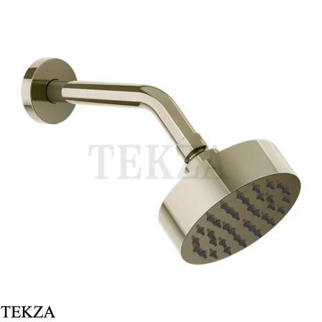 Gessi INCISO SHOWER Верхняя душевая лейка с кронштейном 66156-720, Nickel PVD