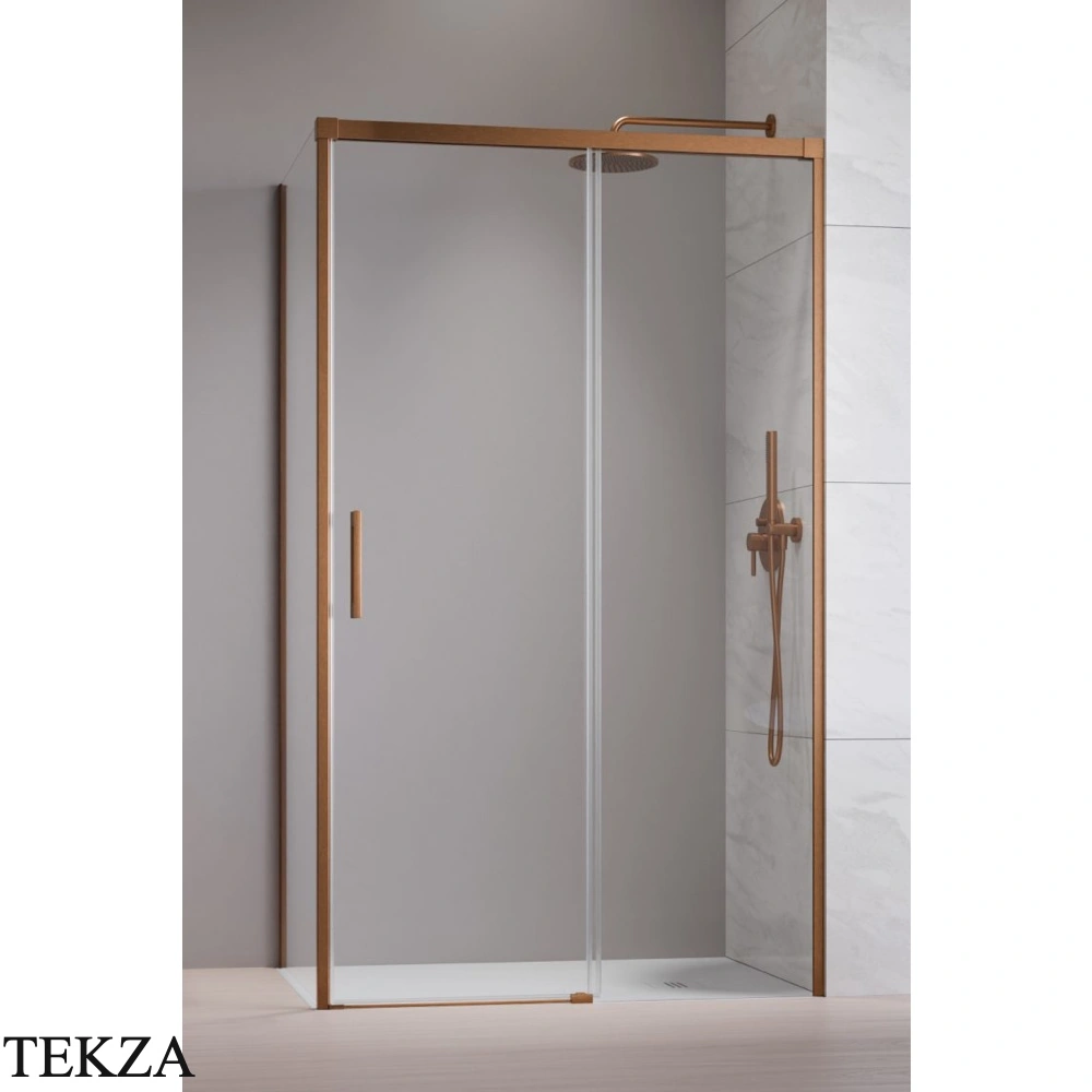 Radaway Idea KDJ Душевая дверь 160 см, левая, 387046-93-01L, брашированная медь