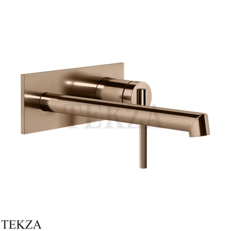 Gessi INGRANAGGIO Смеситель для раковины длинный, внешняя часть 63589-030, Copper PVD