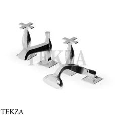 Zucchetti Bellagio Смеситель на борт ванны с гарнитуром ZB1441, хром глянец