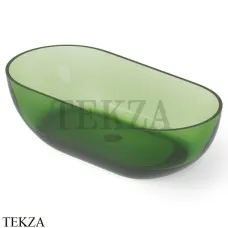Dea Design Shadow Ванна отдельностоящая овальная 178x88 Glasstech DD8619 1780 R3, Emerald R3