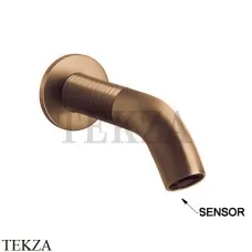 Gessi 316 TRAME Электронный настенный смеситель внешняя часть 54314-726, Warm Bronze Br.