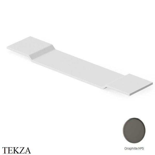 Dea Design Accessories Полка для ванны Solid surface DD3602 940 5, Graphite №5