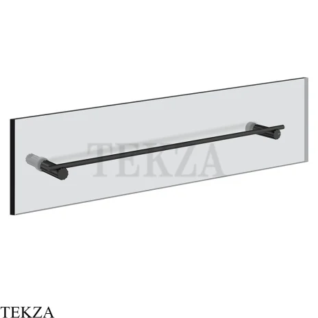 Gessi Incastri Полотенцедержатель для крепления на стекло, 60 см 75515-299, черный матовый