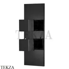 FIMA Carlo Frattini FIT Термостат для душа 2-3 потока, F3509X7NS, черный матовый