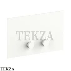 Fantini W216 Клавиша двойного смыва сочетается с TECE 9129W216, белый матовый Fantini W216 Клавиша двойного смыва сочетается с TECE 9129W216, белый матовый