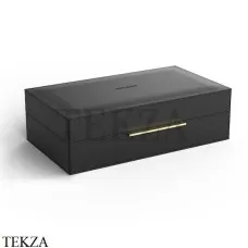 Decor Walther BROWNIE BOX L Универсальная коробка 0939860, черный матовый, эко-кожа