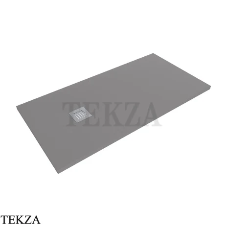 Flaminia CM3 поддон душевой керамический 70×140×3 см, серый Grigio матовый