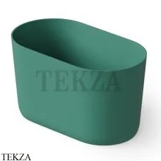 Dea Design Single Ванна отдельностоящая сидячая 135x75 Solid Surface DD8673 1350 10, Green №10