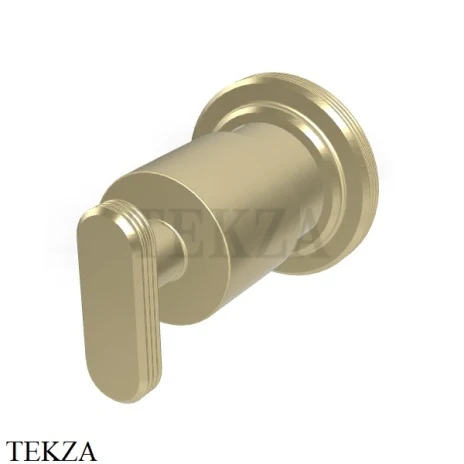 FIMA Carlo Frattini Park Line Запорный вентиль 1/2, внешняя часть F1323/1HS, Brushed Champagne