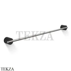 Decor Walther Stone Black HTE60 Держатель для полотенца 0975265, черный матовый-stainless steel
