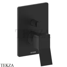 Bossini AKI Смеситель для душа на 2 потока, внешняя часть Z00740.073, черный матовый