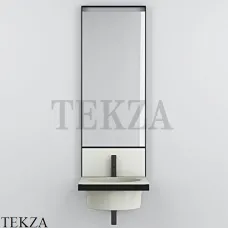 Cielo ELLE Tonda Модульная система умывальника с зеркалом, Pomice-черный