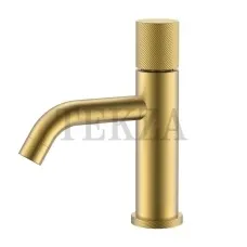 Boheme Stick Смеситель для раковины, без донного клапана Stick 121-MG.4 Matt Gold SPIRALE