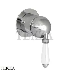 Nicolazzi Monocomando Смеситель для душа P.M.Blanc, внешняя часть 3406MCR76, хром глянец Nicolazzi Monocomando Смеситель для душа P.M.Blanc, внешняя часть 3406MCR76, хром глянец