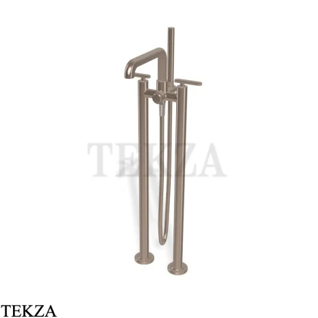 FIMA Carlo Frattini Park Line Смеситель для напольный, внешняя часть F1304/4KS, Brushed Moka Bonze PVD