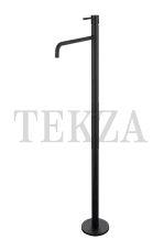 Boheme Uno Смеситель для раковины напольный, комплект с встройкой Uno 107-B Black Черный матовый