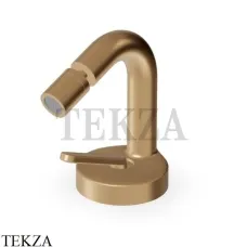 Zucchetti Isy22 Смеситель для биде, без донного клапана ZIS1366.P31, brushed british gold PVD