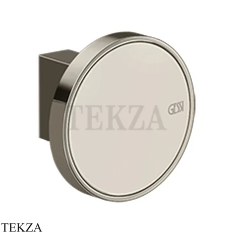 Gessi Origini Крючок одинарный для полотенца 66521-720, Nickel PVD