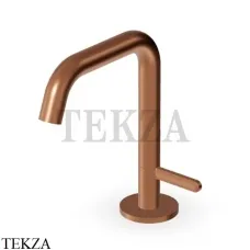 Zucchetti Isy22 Смеситель для раковины прогрессивный, без гарнитуры ZIS2810.P91, brushed copper PVD