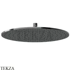 Newform Верхняя круглая лейка D400, без кронштейна 26535.59.064, PVD Brushed gun metal