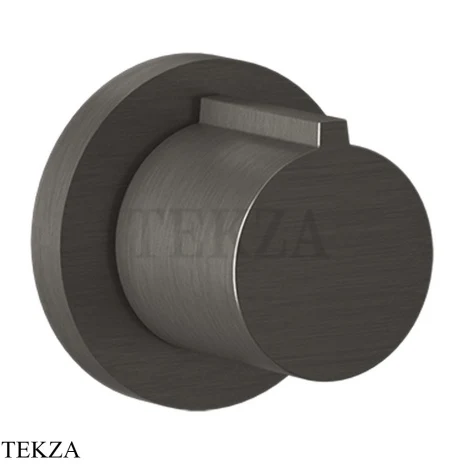 Gessi Ingranaggio-Anello Запорный вентиль, внешняя часть 43268-707, Black Metal Brushed PVD