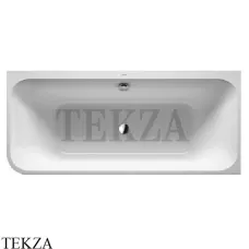 Duravit Happy D.2 Ванна прямоугольная в угол справа, с акриловой панелью 700317000000000, акрил, белый глянец