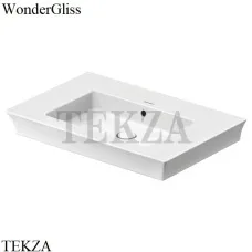 Duravit White Tulip Раковина накладная без отверстий, 23637500601, белый глянец WonderGliss, белый глянец