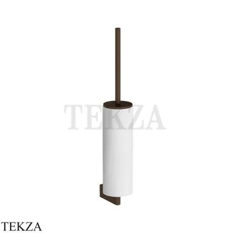 Gessi Origini Туалетный ершик настенный, белый 66419-845, Dark Bronze
