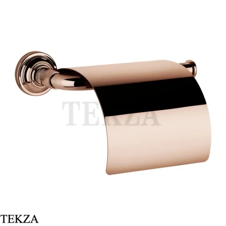 Gessi VENTI20 Держатель туалетной бумаги с крышкой 65449-030, Copper PVD