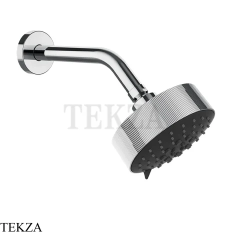 Gessi INGRANAGGIO Верхняя лейка D12,9 с кронштейном из стены, 63556-031, Хром глянец