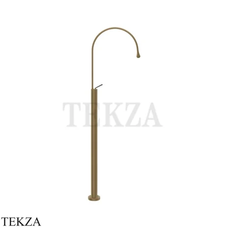 Gessi Goccia Смеситель для раковины напольный, внешняя часть 33630-713, Antique Brass