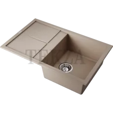 Omoikiri Sumi 79 Кухонная мойка Tetogranit прямоугольная с крылом 4993664 бежевый
