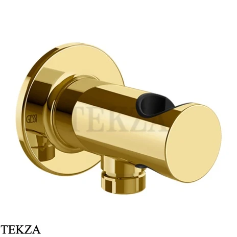 Gessi INCISO SHOWER Держатель для душа с выводом для шланга 58161-246, Gold PVD