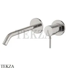 FIMA Carlo Frattini Spillo UP Смеситель для раковины 210, внешняя часть F3051WLX8SN, Brushed nickel