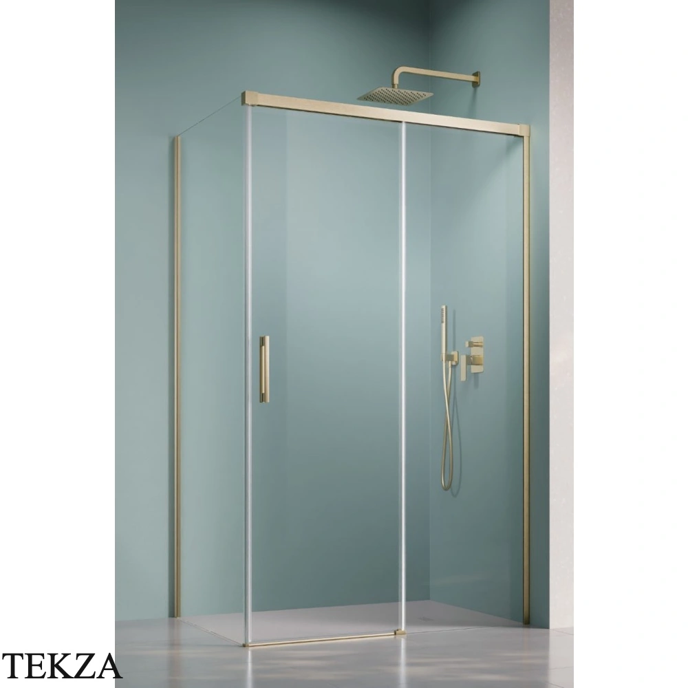 Radaway Idea 8 KDJ Душевая дверь 100 см, правая, 10340520-98-01R, брашированное светлое золото