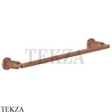 Gessi INCISO accessories Держатель для полотенца 45 см 58500-708, Copper Brushed Gessi INCISO accessories Держатель для полотенца 45 см 58500-708, Copper Brushed
