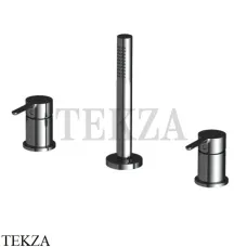 FIMA Carlo Frattini SNAP Смеситель для ванны, без излива F3124/1NCN, Black chrome