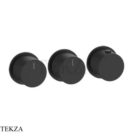 Gessi Habito Bath-shower Термостат на 2 потока, внешняя часть 63434-299, Black XL