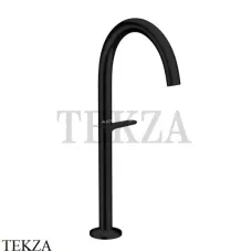 Axor ONE Смеситель для раковины Select 260, гарнитур Push‑Open 48030670, черный матовый