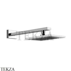 Gessi Rettangolo shower Верхний душ с кронштейном 20148-031, хром глянец