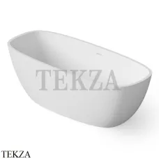 Dea Design Soul Ванна отдельностоящая скругленная 170x72 Solid Surface DD8630 1700 18, White №18