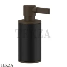 Gessi INCISO accessories Дозатор настольный для жидкого мыла, черный 58538-845, Dark Bronze