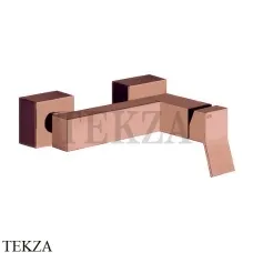 Gessi RETTANGOLO K Смеситель для душа наружный 53031-708, Copper Brushed (снято с производства)