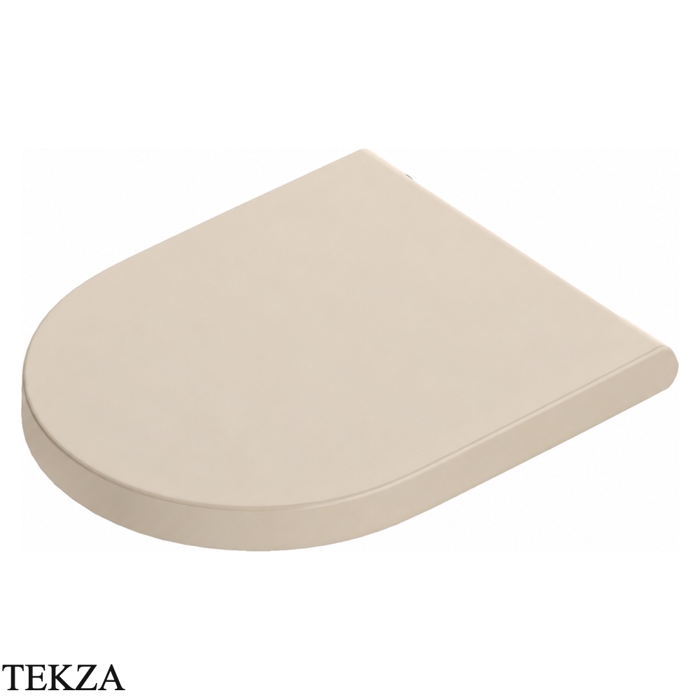 ArtCeram Solida сиденье с крышкой Flat avvolgente с микролифтом FLA018 59 71, Sand матовый