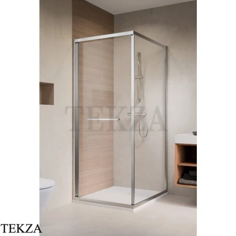 Radaway Alienta SD I Душевая кабина квадратная раздвижная 90х90 см, 10191990-01-01, хром глянец