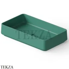 Dea Design Washbasins Раковина настольная 58х34 Solid Surface DD9100 580 10, Green №10