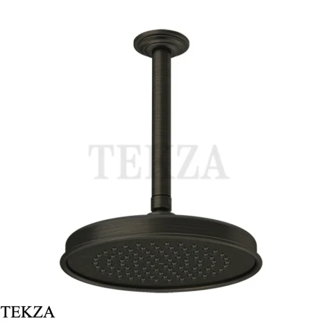 Gessi VENTI20 Верхний душ 200 с потолочным креплением под размер 65150-187, Aged Bronze