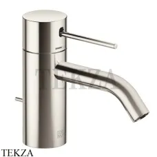 Dornbracht Meta SLIM Смеситель для раковины 125, с донным клапаном 33501662-08, платина глянец