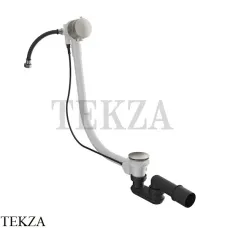 Gessi Колонна сливная для ванны, наполнение через перелив 01080-147, Chrome Brushed